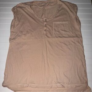 Aerie Henley T-Shirt medium